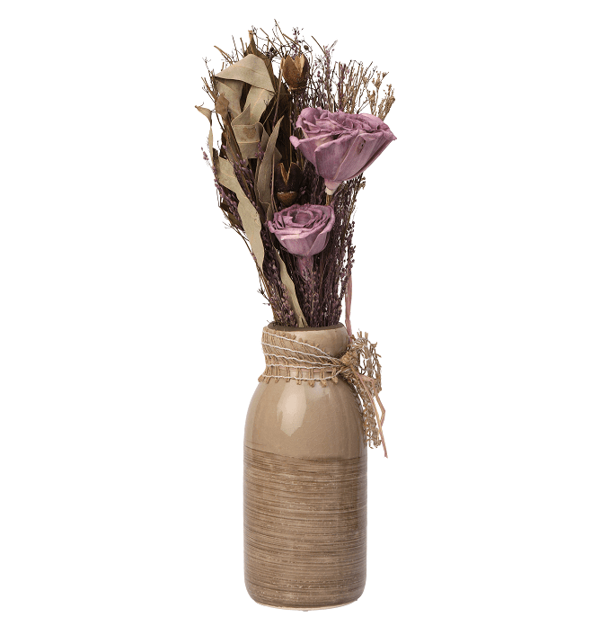 Lea Dried Lavender Big Vase - Ouch Cart 