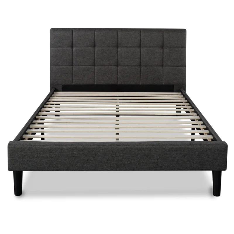 Cardington Padded Upholstered Bed Frame with Headboard - Ouch Cart 
