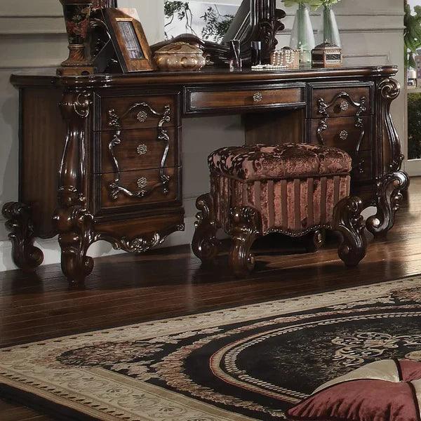 Drepster Vanity wood carving dressing table design - Ouch Cart 