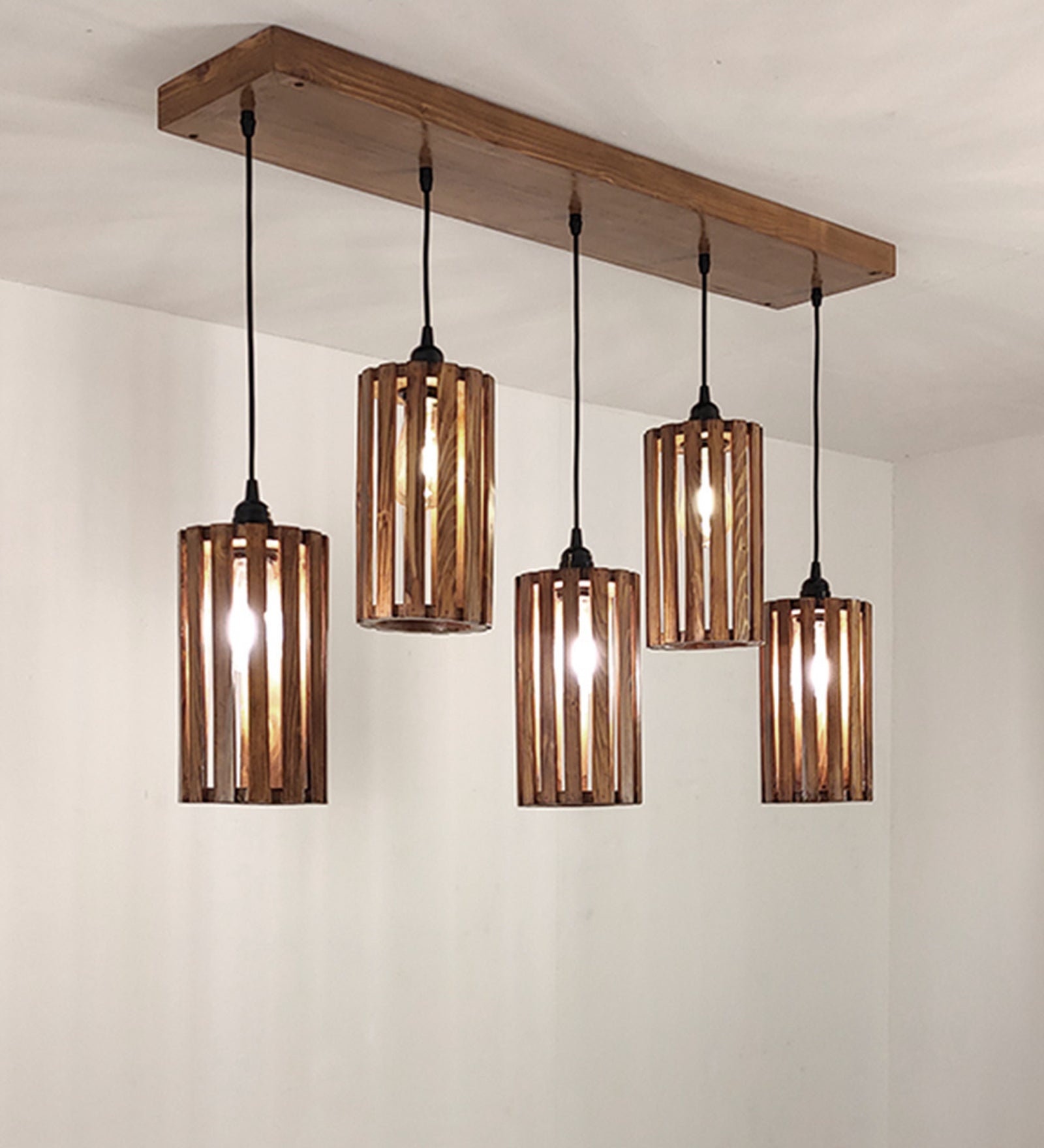 Casa Brown 5 Series Hanging Lamp (BULB NOT INCLUDED)