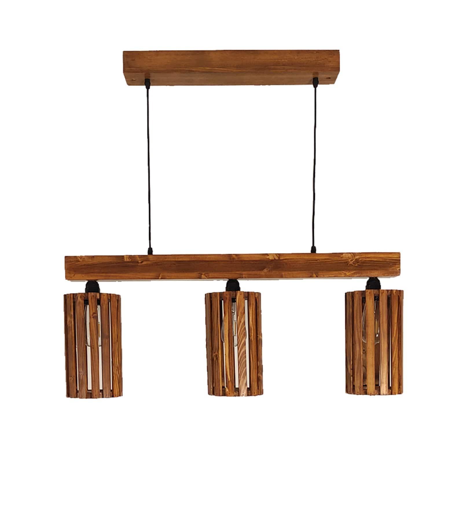 Casa Brown 3 Series Hanging Lamp (BULB NOT INCLUDED) - Ouch Cart 