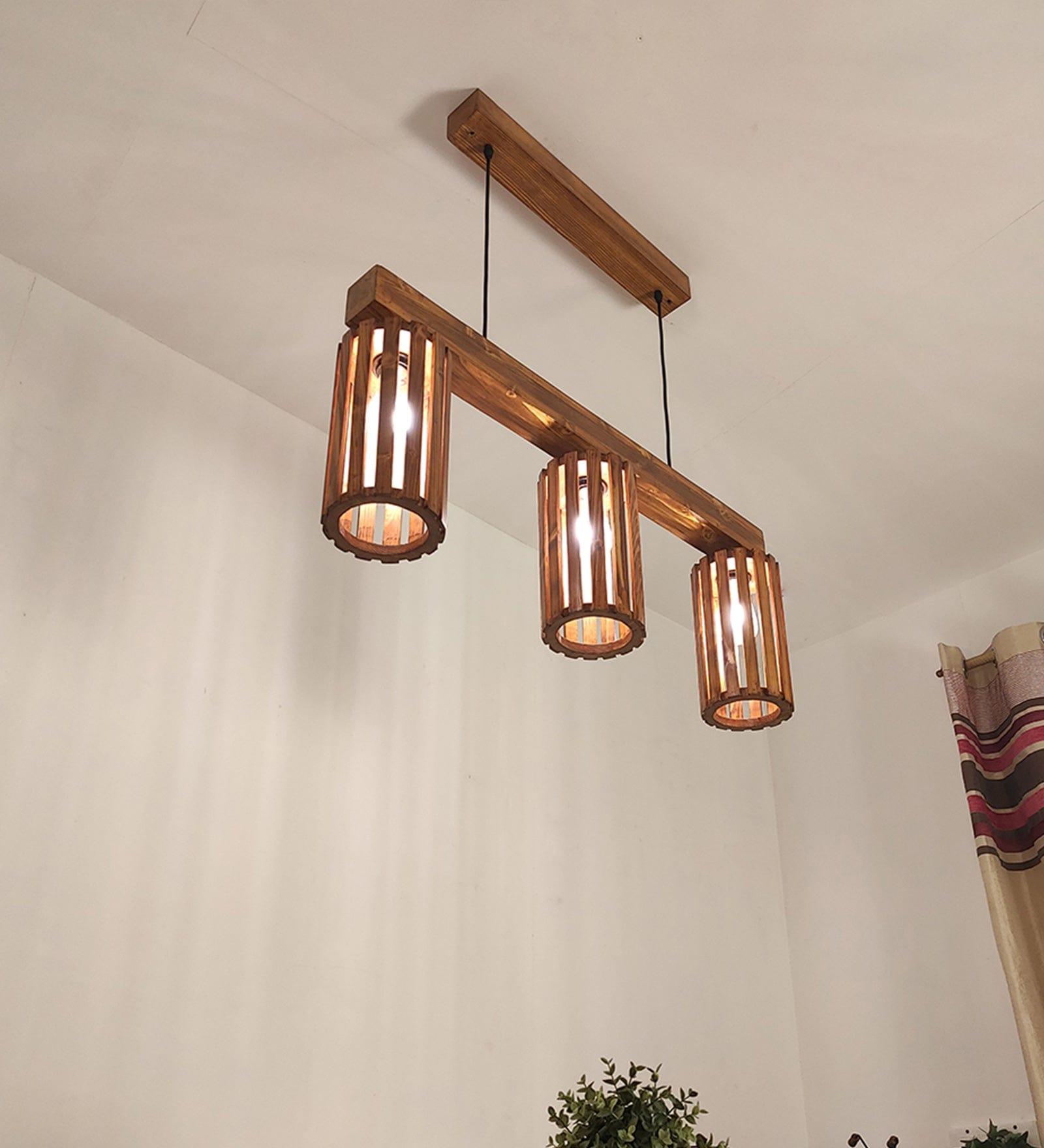 Casa Brown 3 Series Hanging Lamp (BULB NOT INCLUDED) - Ouch Cart 