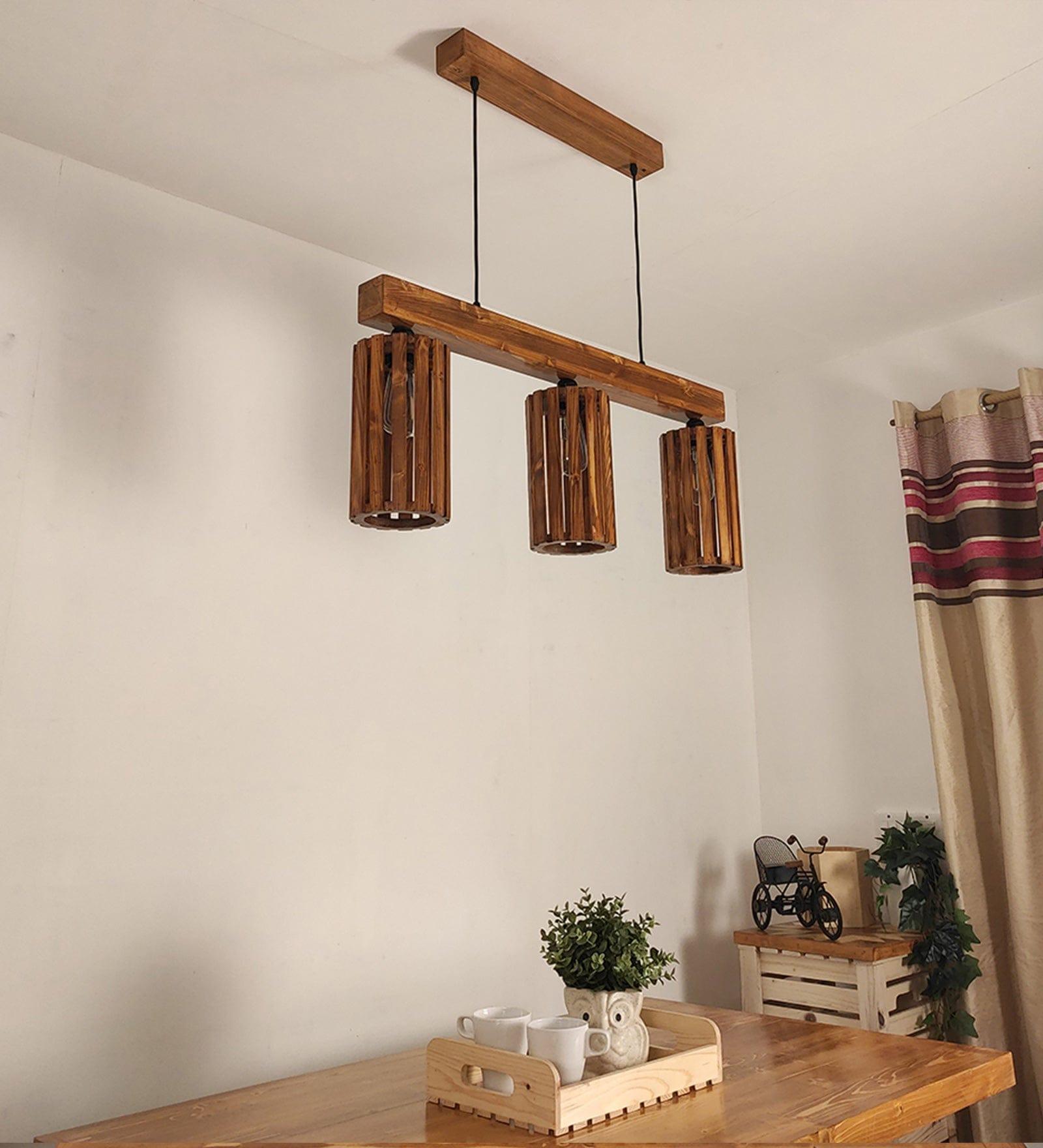 Casa Brown 3 Series Hanging Lamp (BULB NOT INCLUDED) - Ouch Cart 