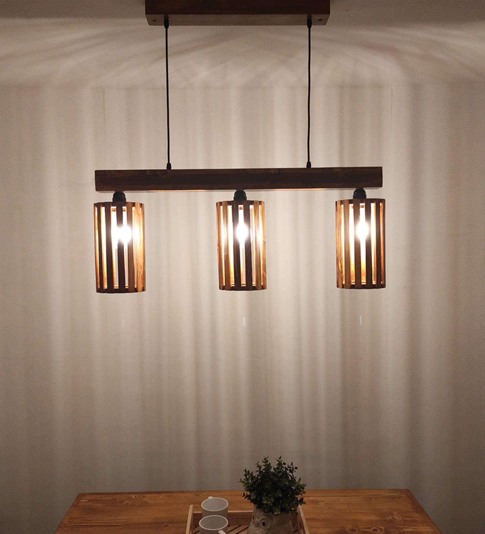 Casa Brown 3 Series Hanging Lamp (BULB NOT INCLUDED)