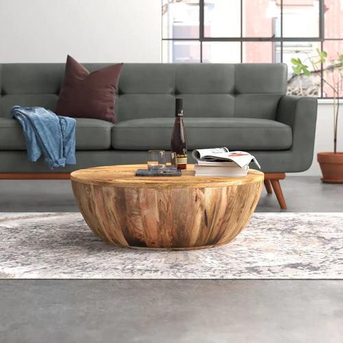 baby Mango Solid Wood Coffee Table - Ouch Cart 