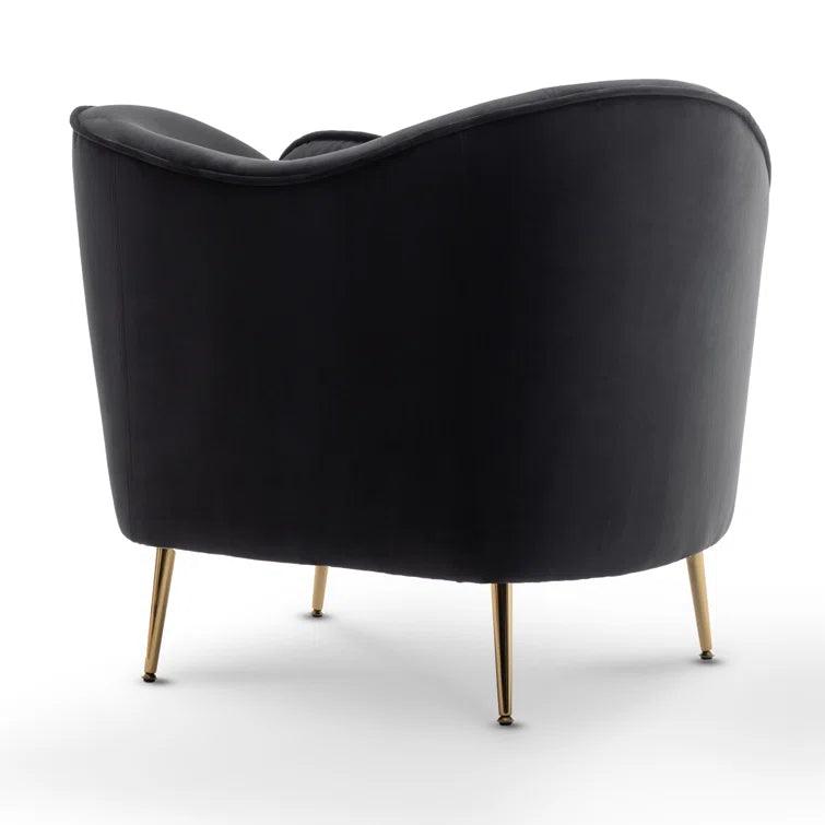 Castaneda Velvet Armchair - Ouch Cart 