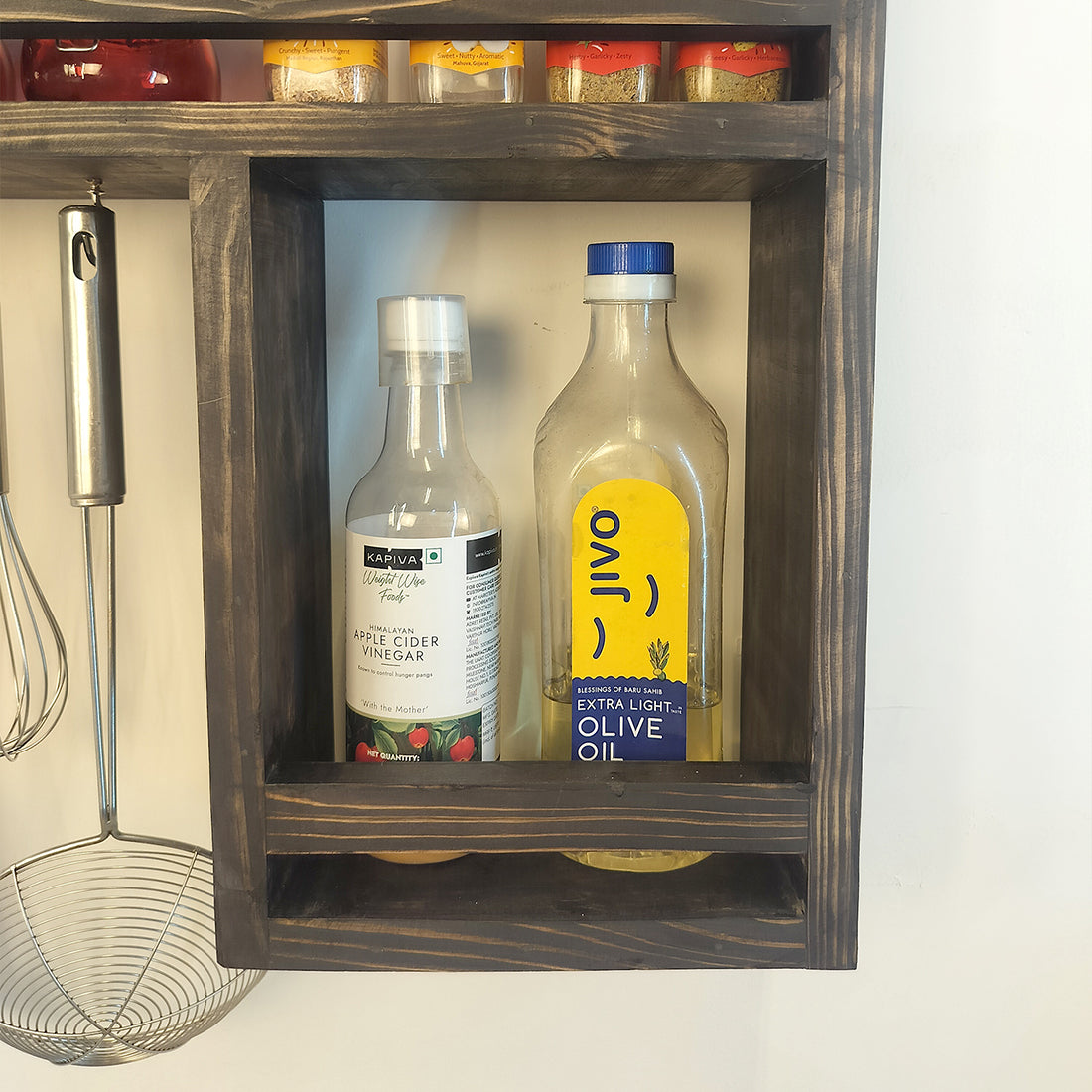 Caterina Wooden Kitchen Storage Rack-OUCH CART | Kitchen rack