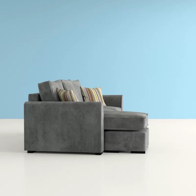 Celis 2 - Piece Upholstered Corner Sofa Chaise - Ouch Cart 