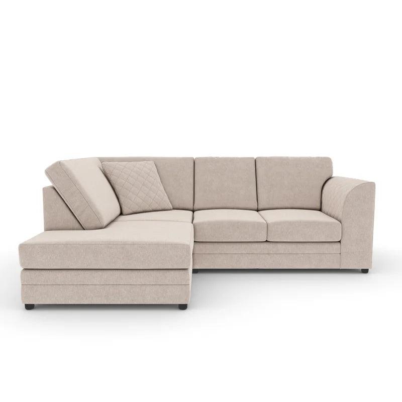 Chaudri 2 - Piece Upholstered Corner Sofa Chaise - Ouch Cart 