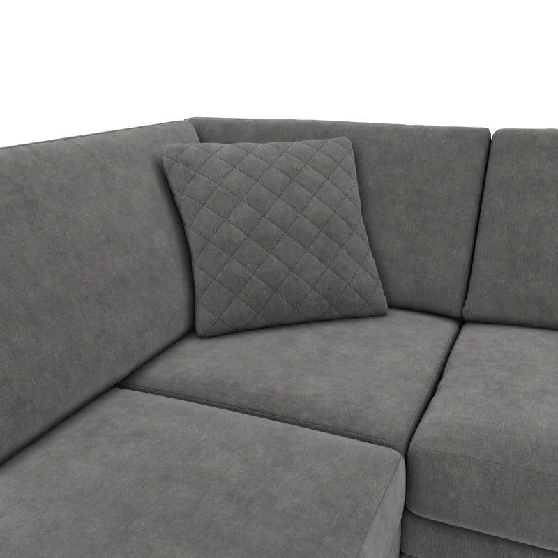Chaudri 2 - Piece Upholstered Corner Sofa Chaise - Ouch Cart 