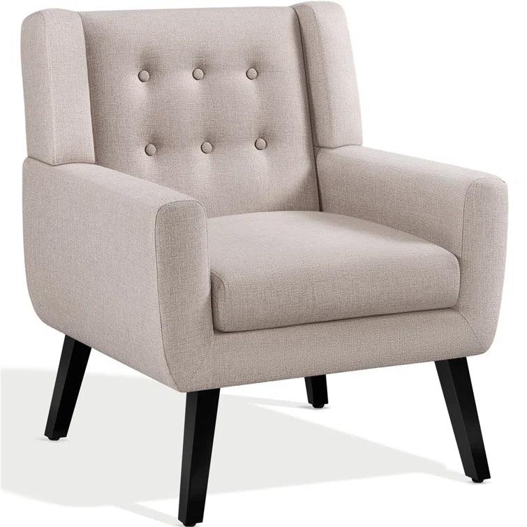 Chavtika Wide Tufted Polyester Armchair - Ouch Cart 