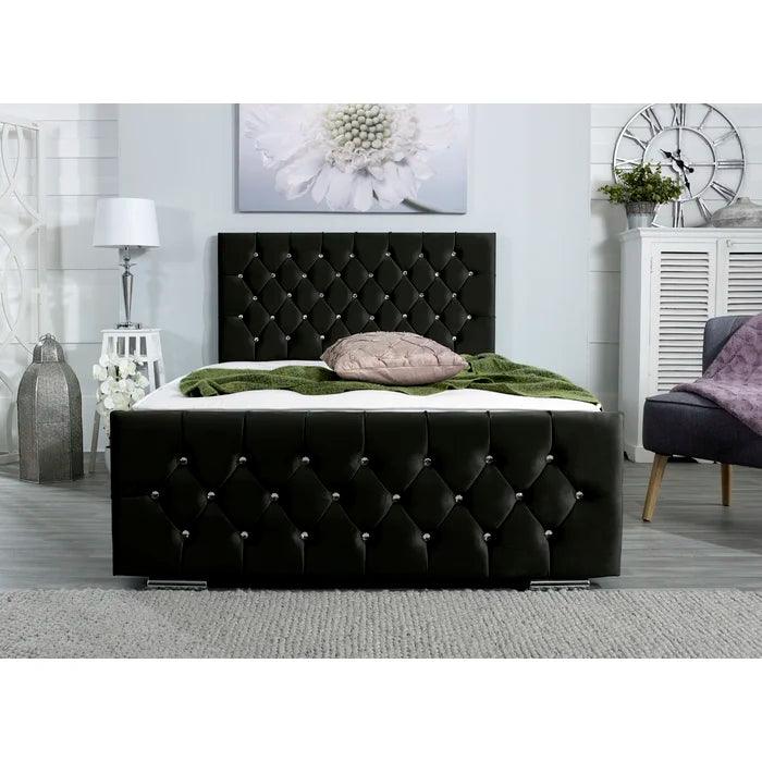 Chesser Upholstered Bed Frame - Ouch Cart 