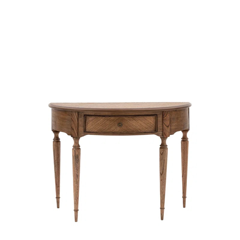 Ella Solid Wood Top Console Table