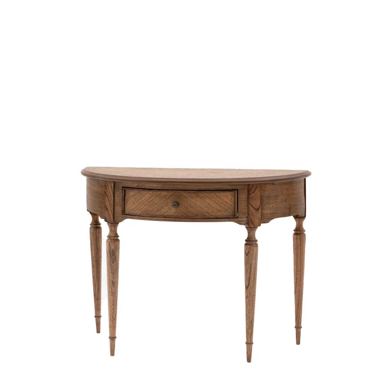 Ella Solid Wood Top Console Table