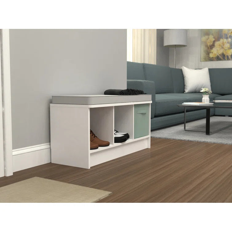 Cubeicals 3-Cube Shoe Storage Bench
