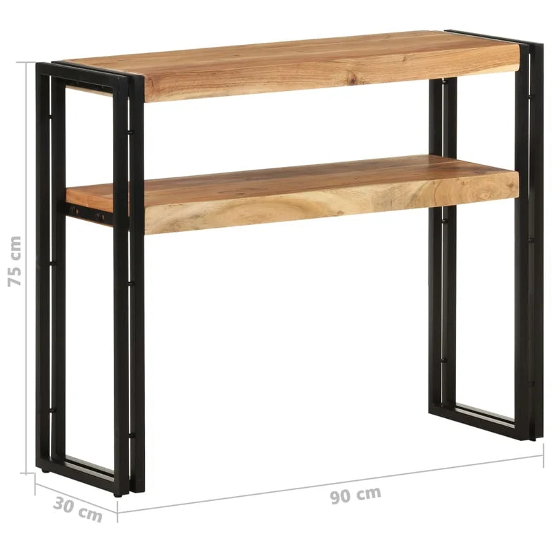 Nanami Solid Wood Top Console Table