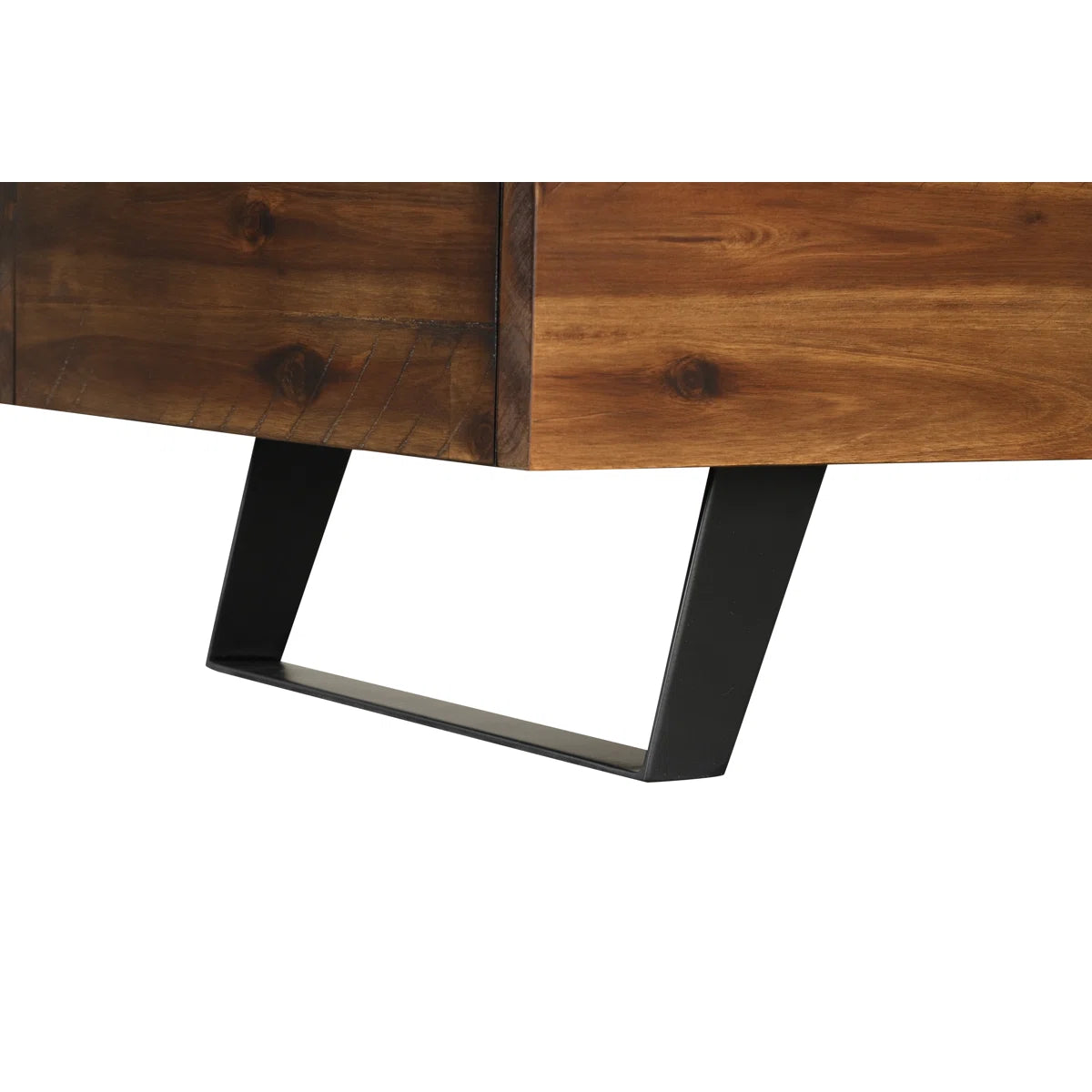 Solid Wood Storage Bench