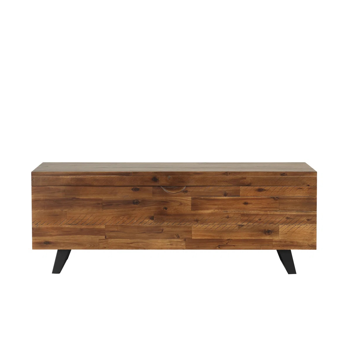 Solid Wood Storage Bench