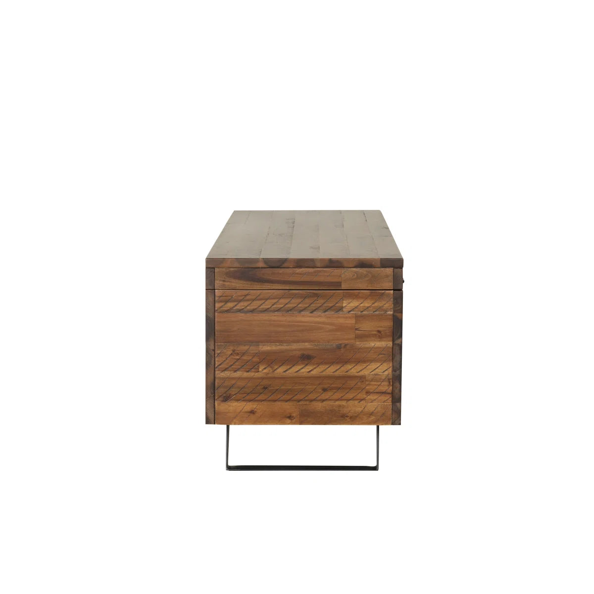 Solid Wood Storage Bench