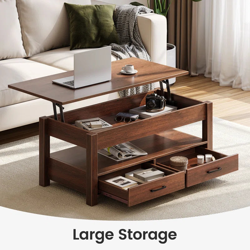 Coffee Table with Storage, Lift Top Coffee Table for Living Room
