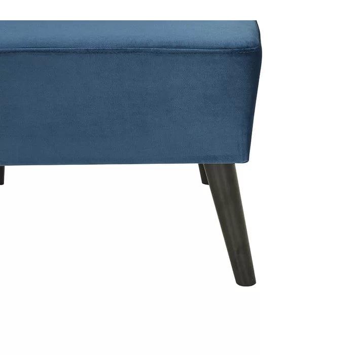 Collin Upholstered Slipper Chair - Ouch Cart 