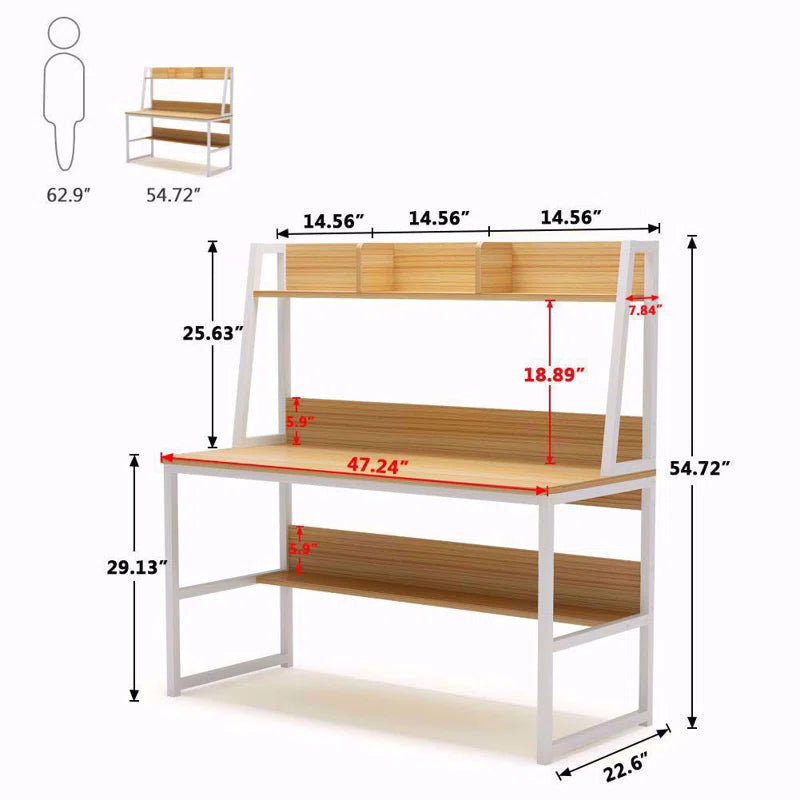 "Modern Efficiency: The Computer Desk"