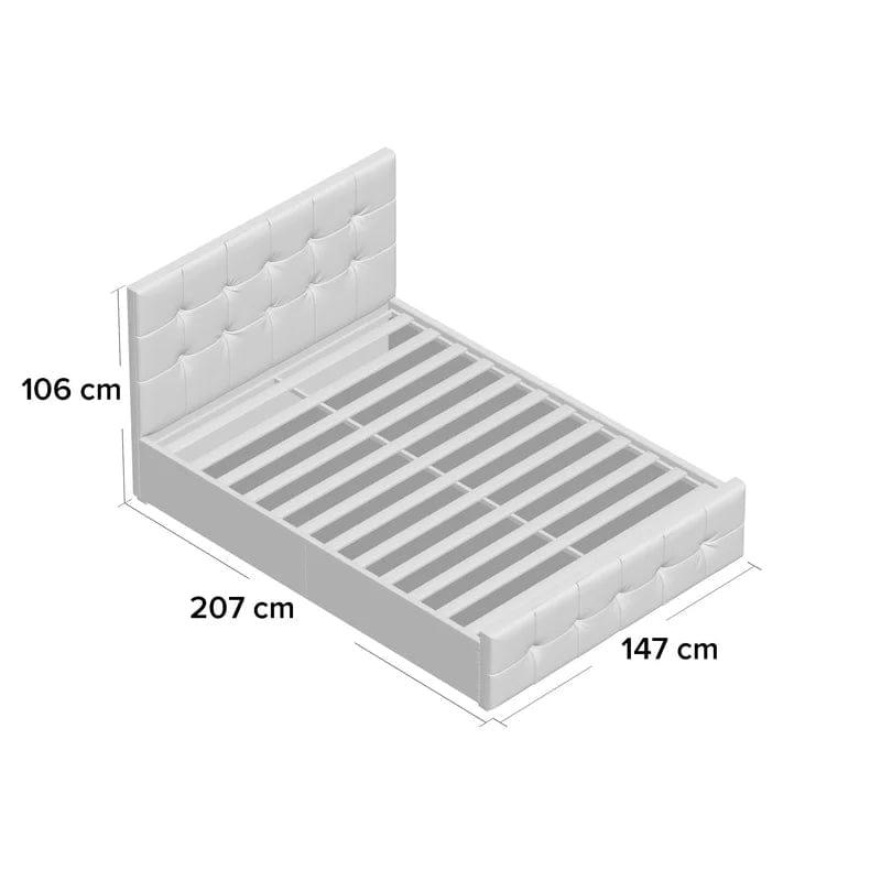 Connell Upholstered Ottoman Bed - Ouch Cart 