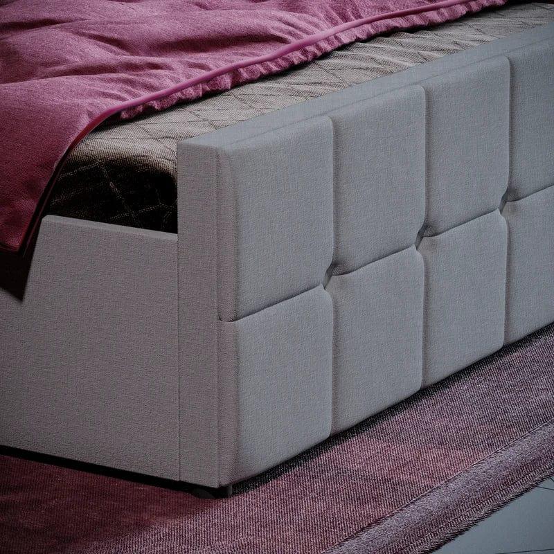 Connell Upholstered Ottoman Bed - Ouch Cart 