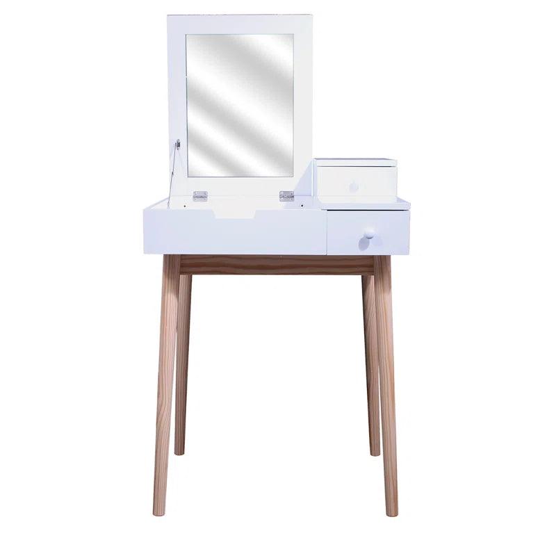 Norma Dressing Table with Mirror - Ouch Cart 