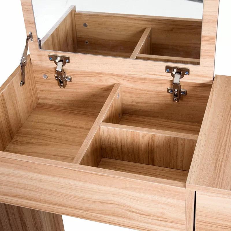 Alice Dressing Table with Mirror - Ouch Cart 