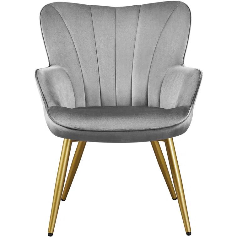 Cotati 63.5Cm Wide Tufted Velvet Armchair - Ouch Cart 