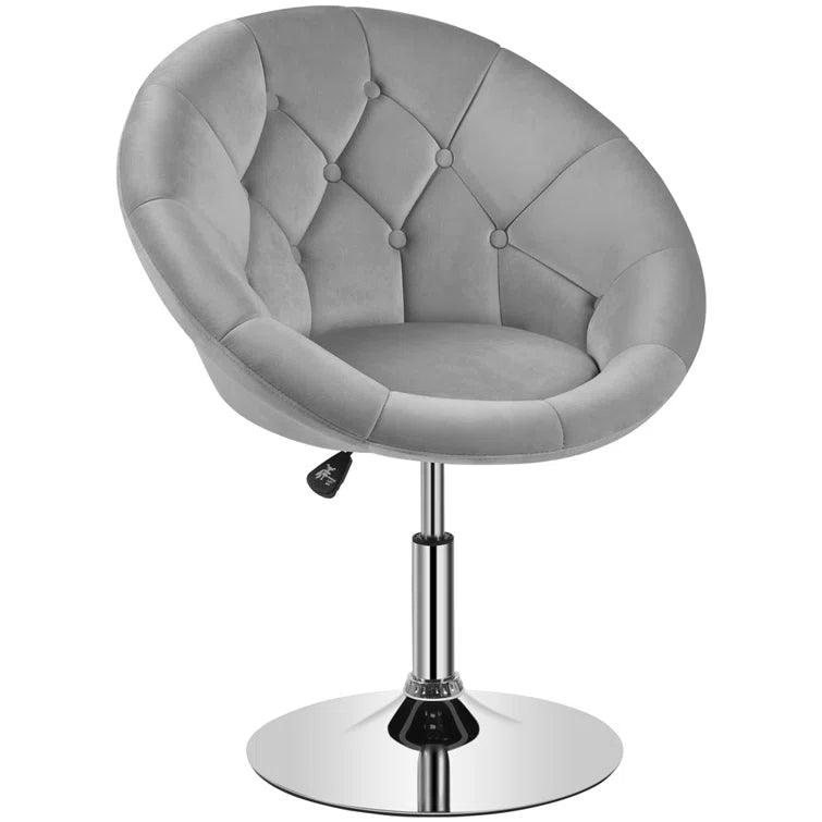 Cotati Wide Tufted Swivel Tub Chair - Ouch Cart 