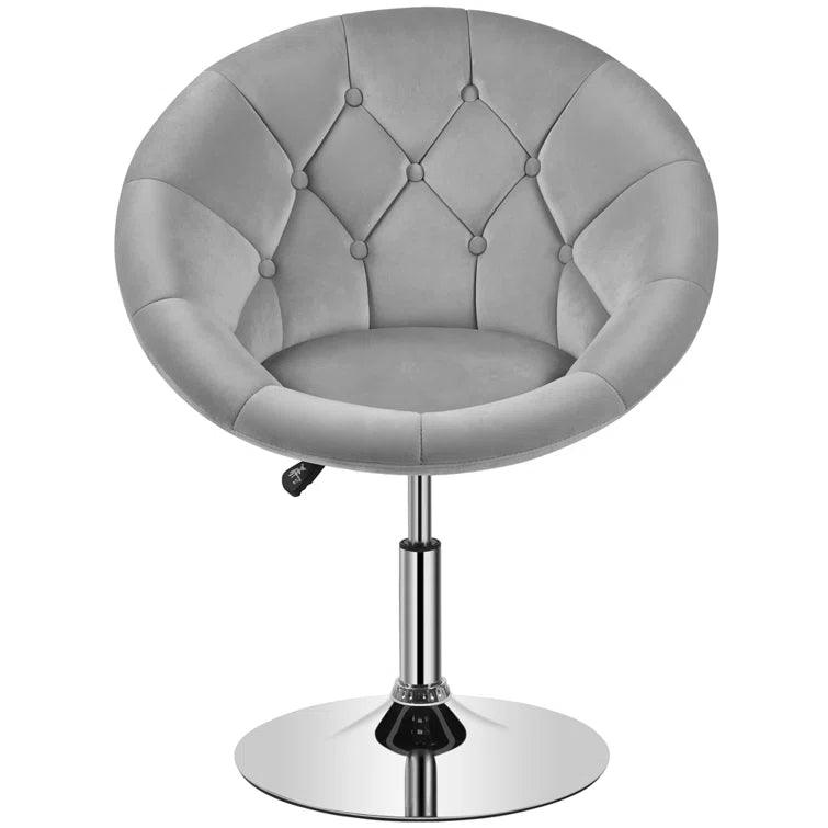 Cotati Wide Tufted Swivel Tub Chair - Ouch Cart 