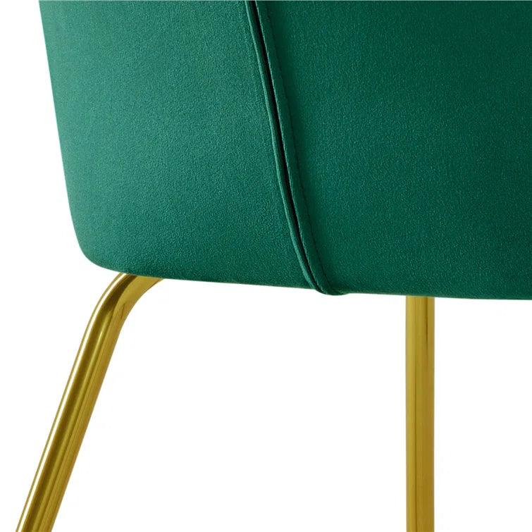 Cotati Wide Velvet Tub Chair - Ouch Cart 