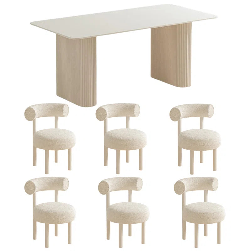 style dining table and chair set