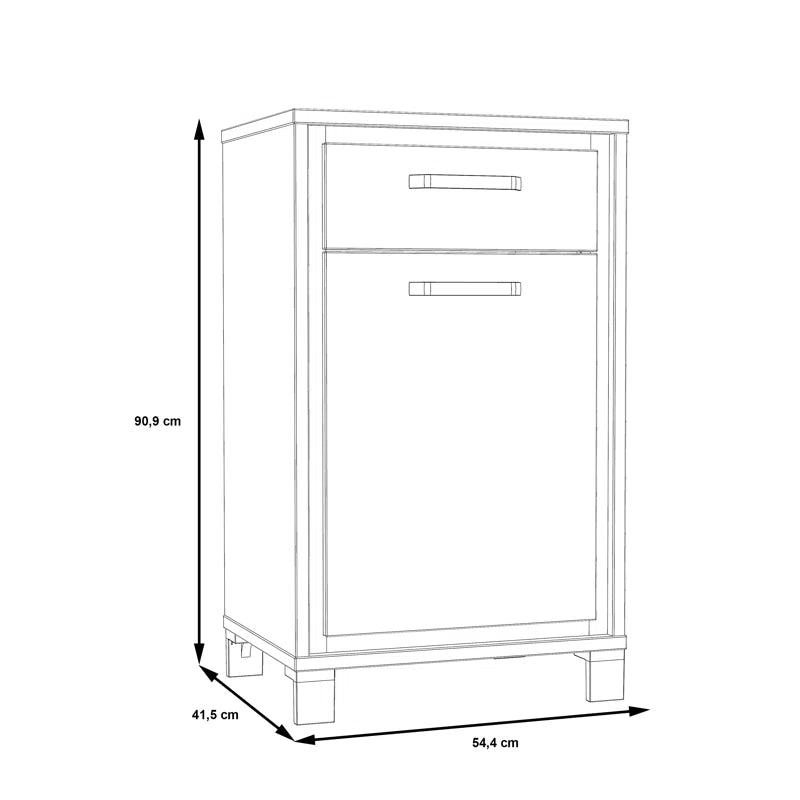 Ezra 6 Pair Shoe Storage Cabinet