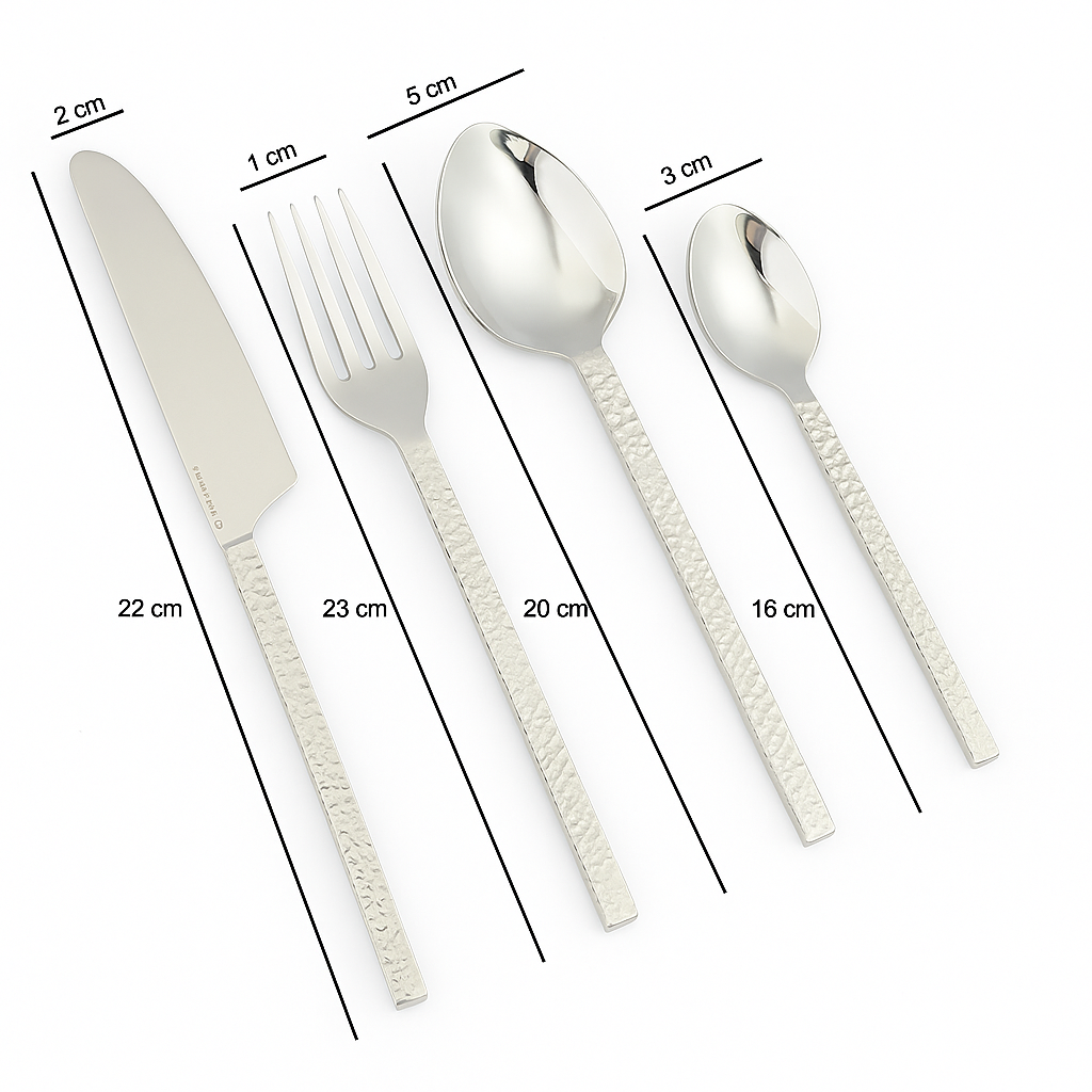 Ember Texture Cutlery Set