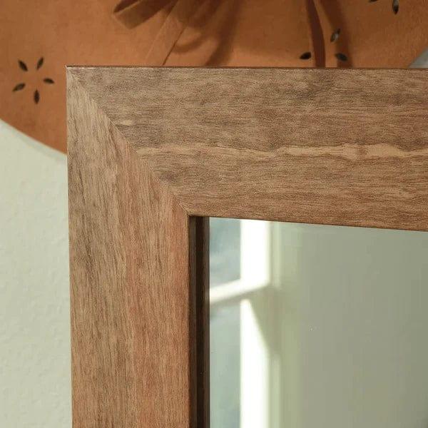 Mathias Vanity Simple Dressing Table Design With Mirror - Ouch Cart 
