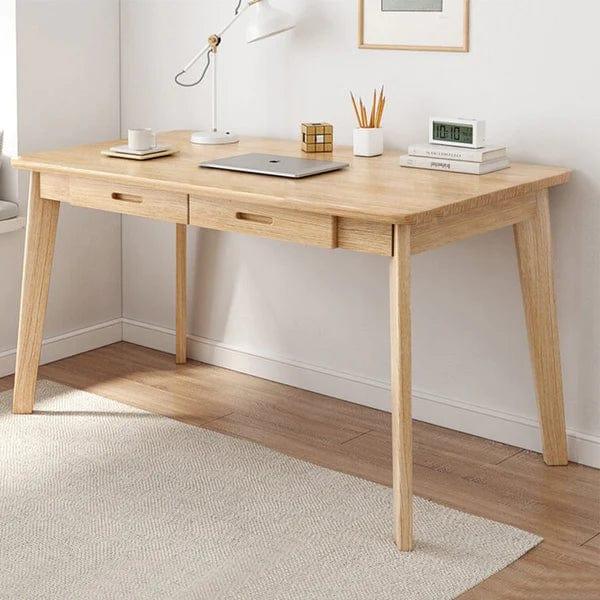 Mario Wooden Study Table with Drawer Storage - Ouch Cart 