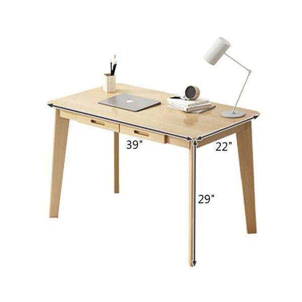 Mario Wooden Study Table with Drawer Storage - Ouch Cart 