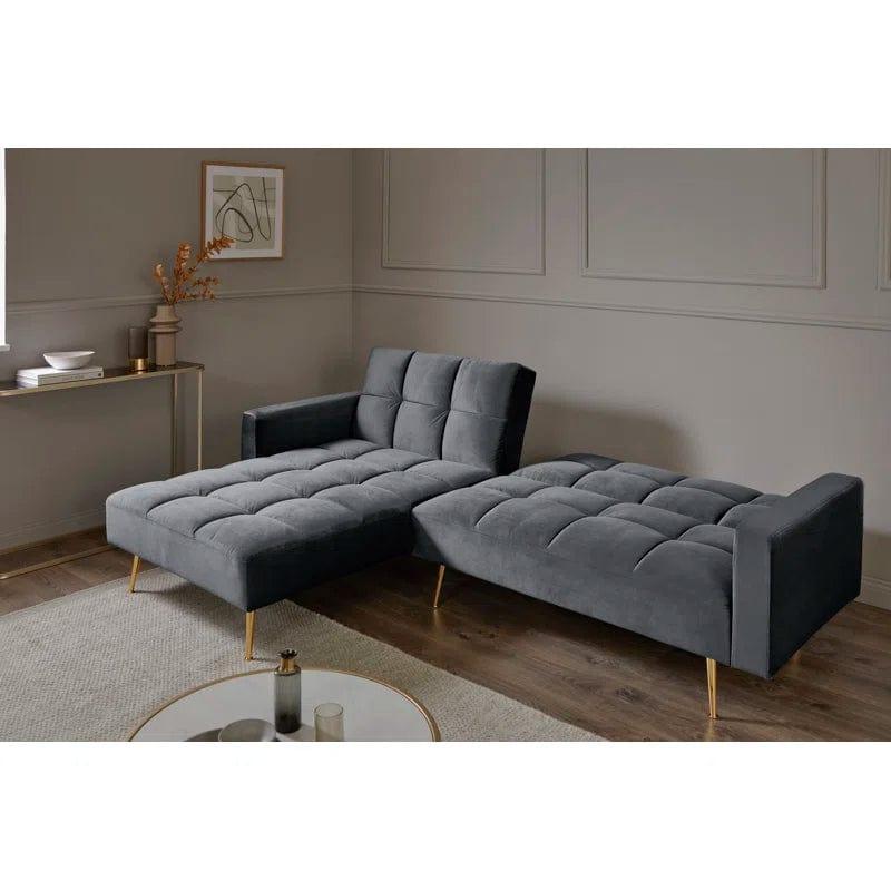 Deiondre Upholstered Corner Sofa - Ouch Cart 