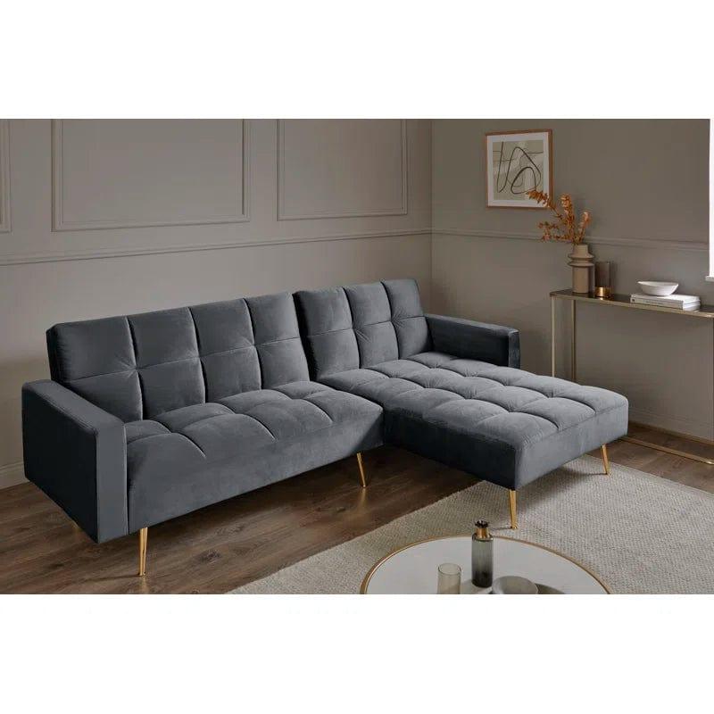 Deiondre Upholstered Corner Sofa - Ouch Cart 