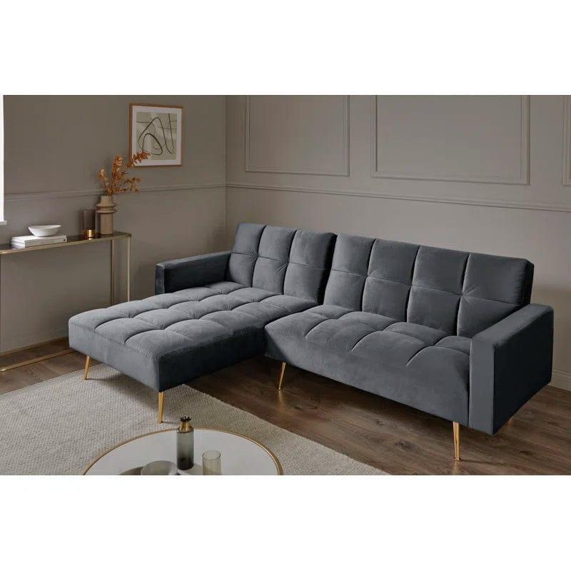 Deiondre Upholstered Corner Sofa - Ouch Cart 
