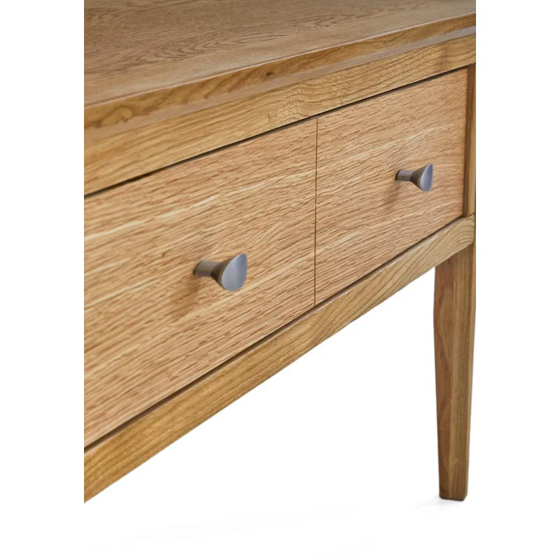 Mikaela Solid Wood Coffee Table with Storage