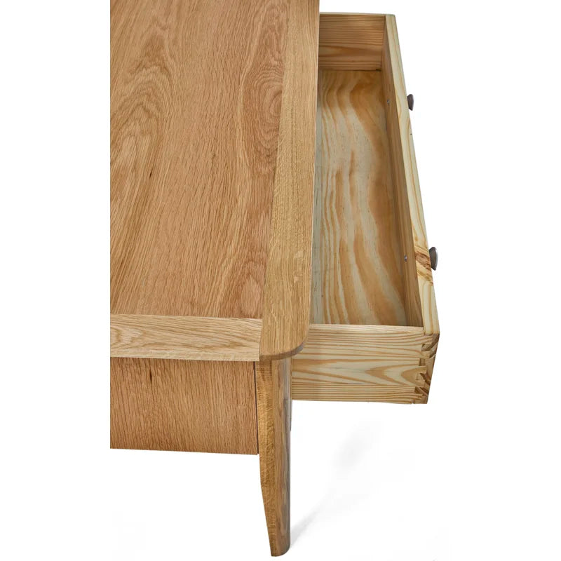 Mikaela Solid Wood Coffee Table with Storage