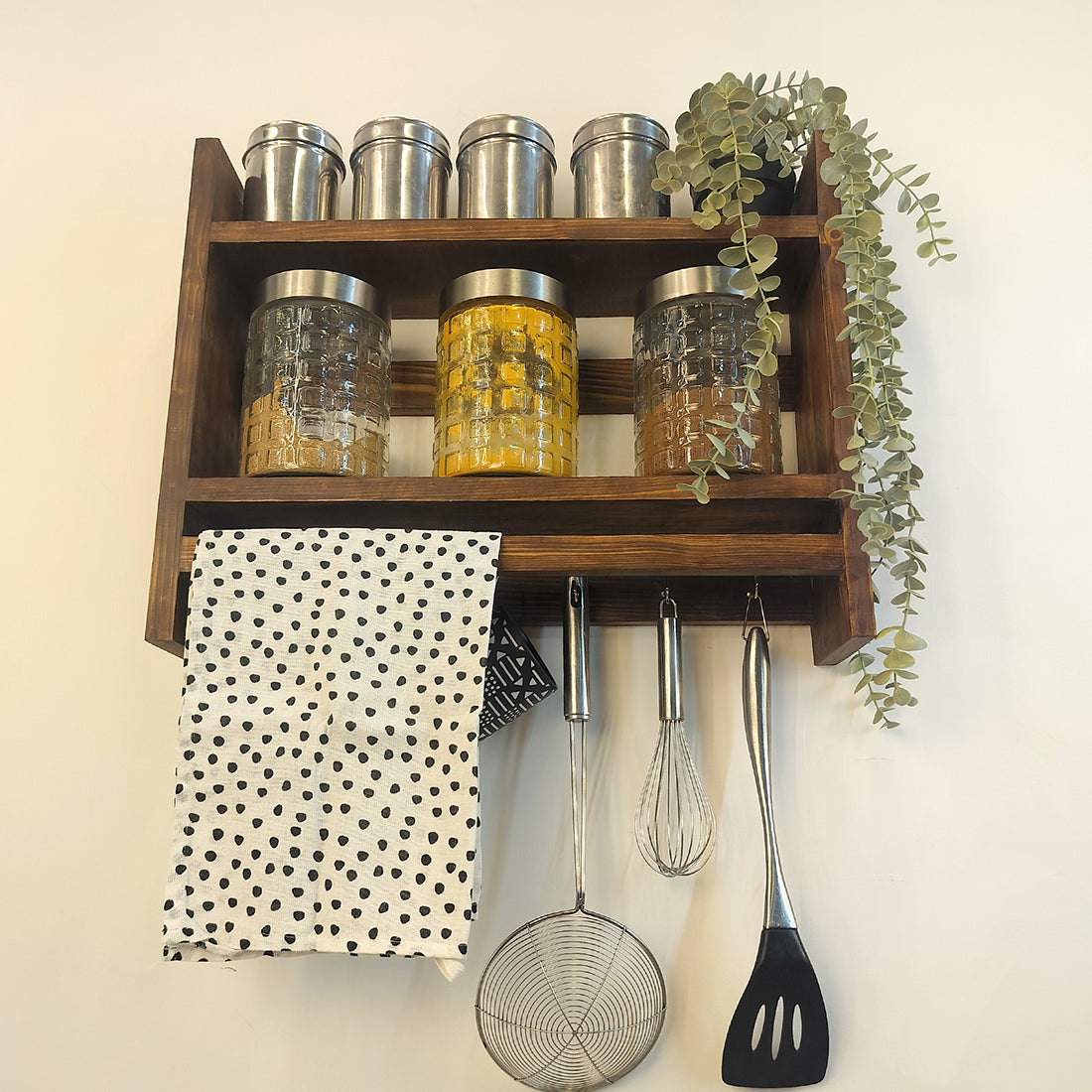 Diana Wooden Kitchen Storage Rack