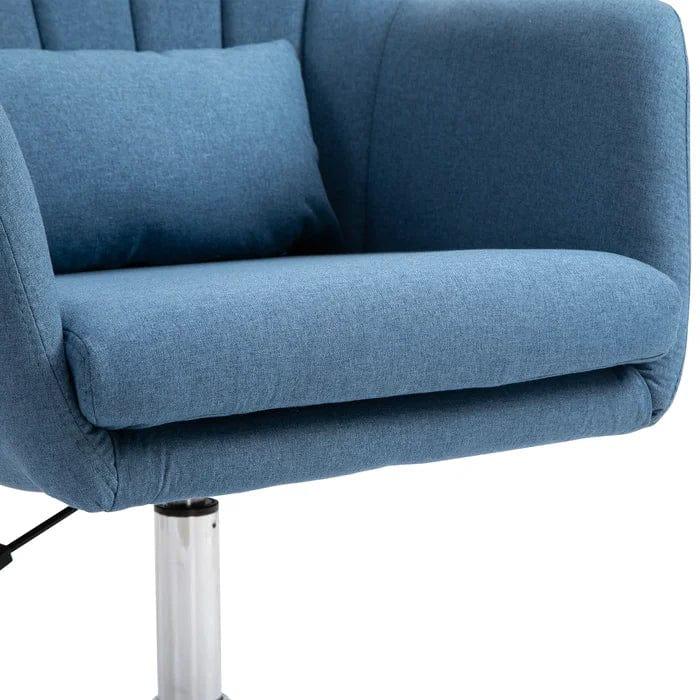 Dorree Upholstered Swivel Armchair - Ouch Cart 