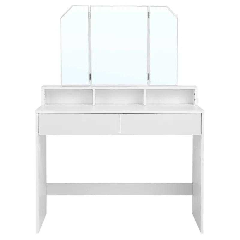 Doubloon Cove Dressing Table with Mirror - Ouch Cart 