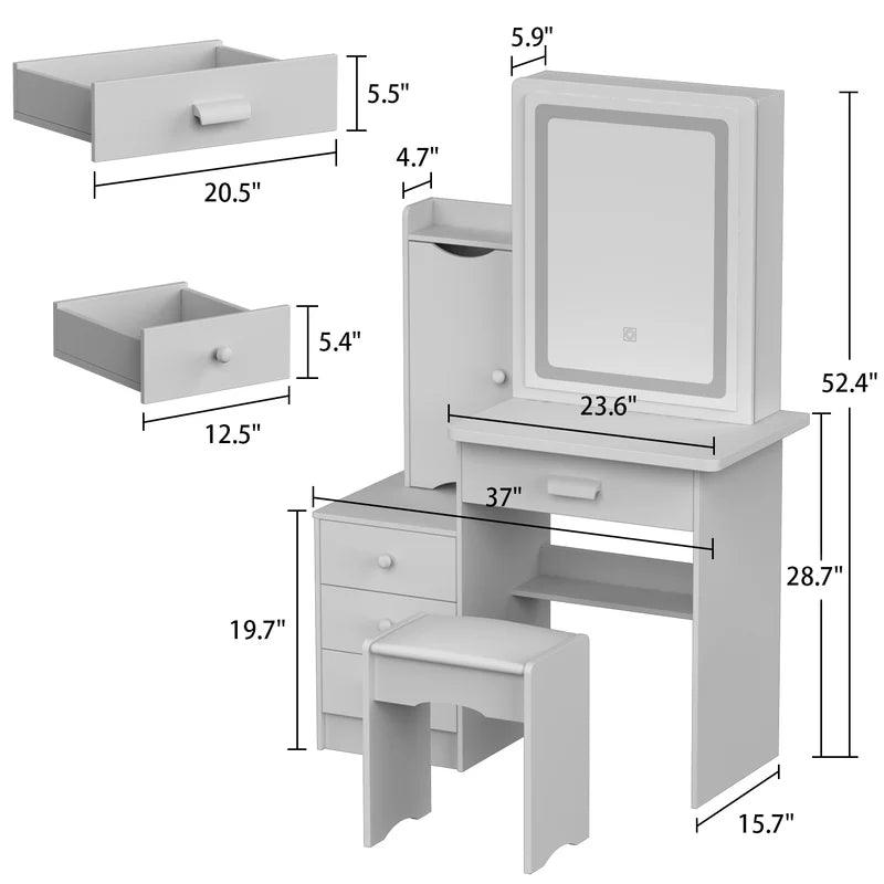 Jose Table with Mirror - Ouch Cart 