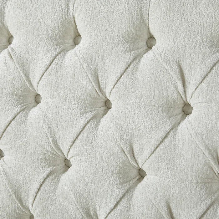 Velvet Sleigh Bed with Scroll Wingback Headboard – A Luxurious Touch for Your Bedroom